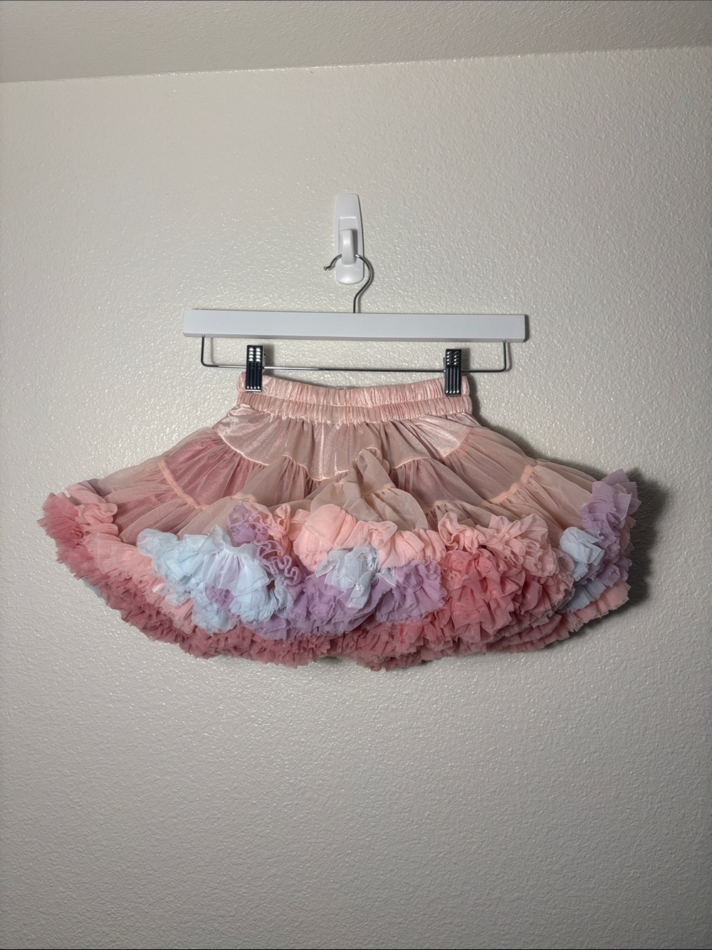 Rowdy Sprout Girls Tutu Skirt Size 4/5 Ruffle Tulle Princess Cowgirl Girly Cute